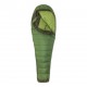 Marmot Trestles Elite Eco 30 mummy sleeping bag in vine green and forest colours featuring lightweight synthetic insulation for camping and backpacking in cool weather