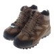 Northside Snohomish men’s mid wide hiking boots in tan and dark honey featuring waterproof construction rugged traction outsole cushioned ankle support and durable trail design