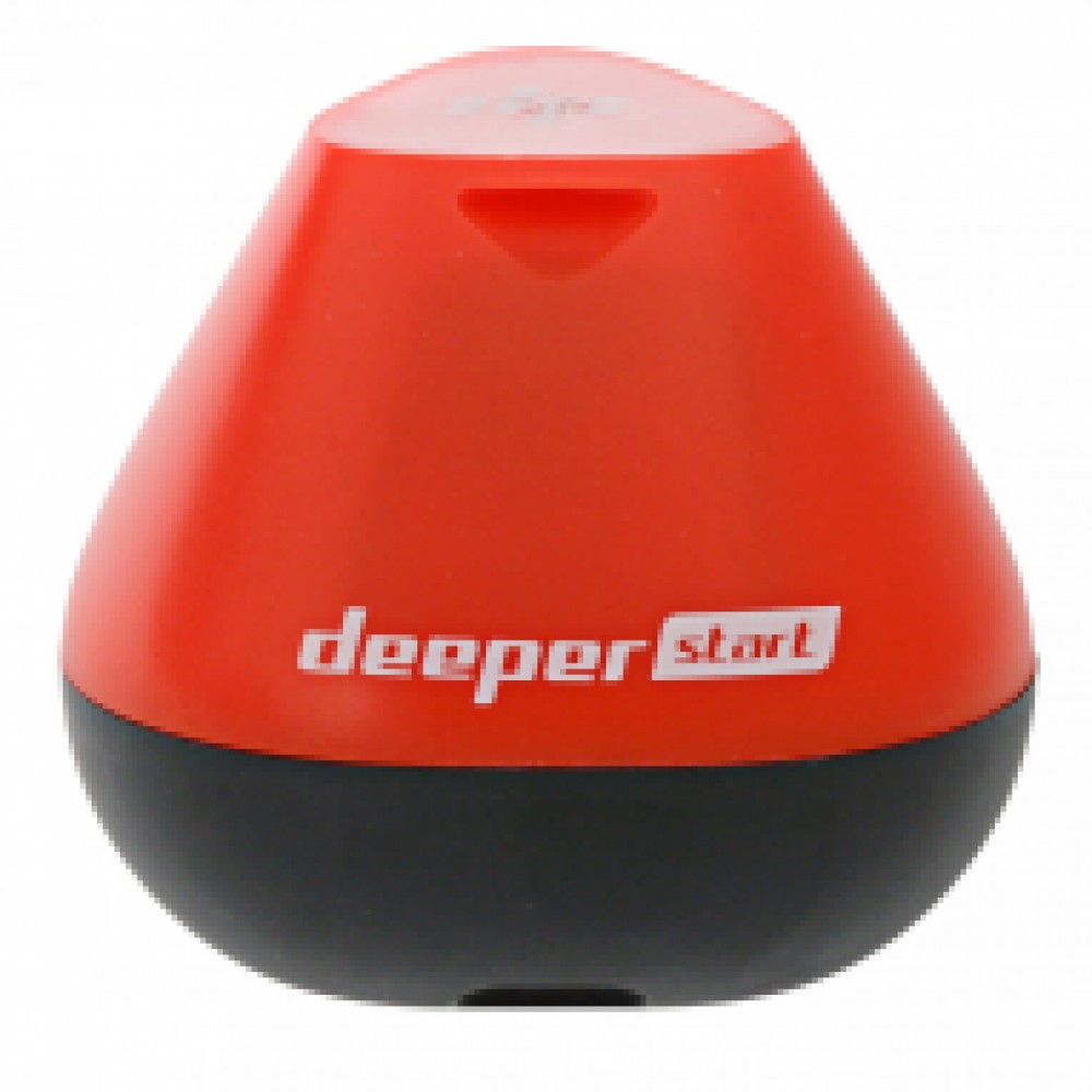 Deeper START portable smart fishfinder with WiFi connectivity and castable wireless sonar designed for recreational fishing from shore, docks, kayaks and small boats