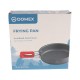 Domex 19cm anodised camping frying pan with foldable handle designed for lightweight outdoor cooking, hiking, camping and backpacking adventures