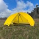 Domex Ascent 2-3 Person Lightweight Tramping Dome Tent Domex Ascent lightweight 2-3 person tramping dome tent in yellow designed for hiking, backpacking, camping and outdoor adventures