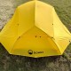 Domex Ascent 2-3 Person Lightweight Tramping Dome Tent Domex Ascent lightweight 2-3 person tramping dome tent in yellow designed for hiking, backpacking, camping and outdoor adventures