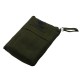 Domex silk sleeping bag liner in dark green designed to add warmth, comfort and hygiene to sleeping bags during camping and travel adventures
