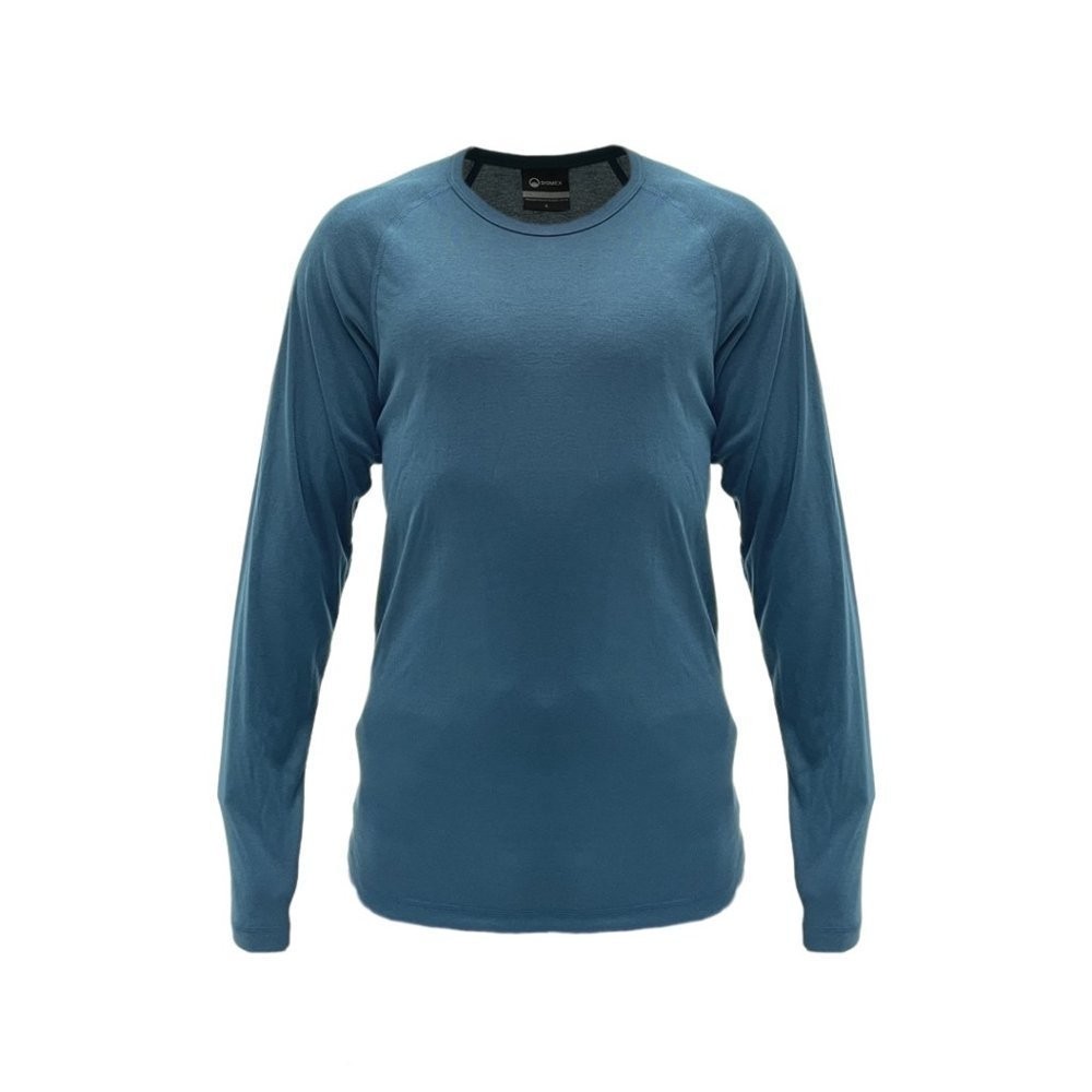 Domex Thermalayer Long Sleeve Thermal Top Domex Thermalayer long sleeve thermal top in navy designed for outdoor layering, hiking, camping, skiing and cold weather adventures