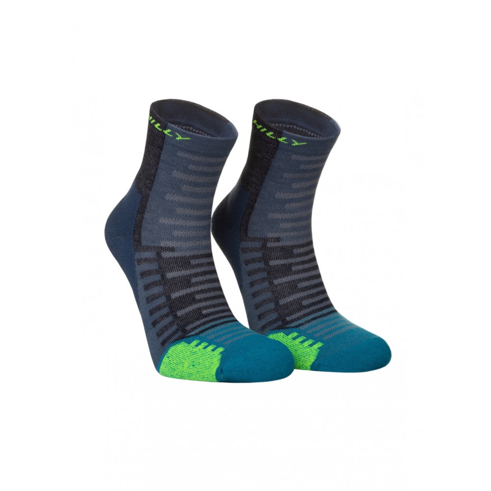 Hilly Active Anklet running socks with minimum cushioning, breathable mesh construction and lightweight support designed for running, training and active sports comfort