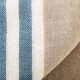 Black Shag Turkish Hand-Loomed Flat-Weave Cotton Beach Towels Set of 3 Set of three Turkish hand-loomed flat-weave cotton beach towels in blue grey and orange striped designs with tassel fringe lightweight quick dry fabric for beach and travel use
