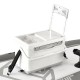 Aqua Marina portable 22 litre cooler box with integrated folding seat designed for paddleboards SUP fishing kayaks and small inflatable boats