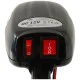 Aqua Marina T-18 electric trolling motor with adjustable shaft and propeller designed for inflatable boats dinghies fishing boats and marine watercraft