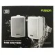 Fusion Marine Box Speakers 4in 100W Retail Packaging Retail packaging box for Fusion 2-way marine box speakers featuring waterproof 100 watt audio performance for boats marine and outdoor installations