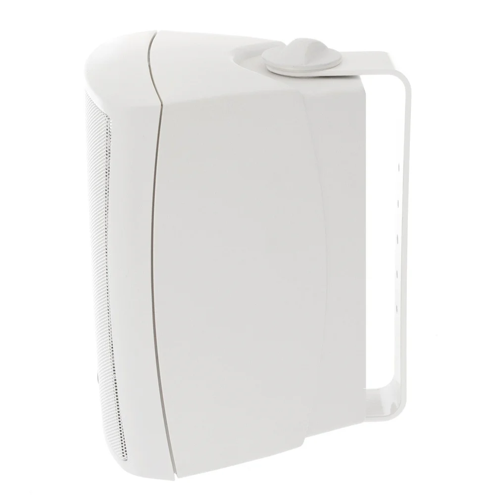 Fusion 2-Way Marine Box Speakers 4in 100W White Pair Pair of Fusion 4 inch 2-way marine box speakers in white with waterproof construction designed for boats yachts outdoor audio and marine entertainment systems