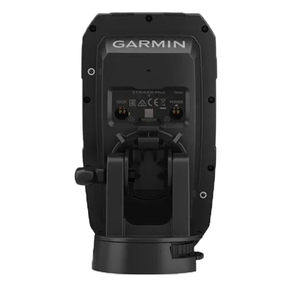 Garmin STRIKER Plus 4 fishfinder with built in GPS track plotter featuring bright color display for fishing boats kayaks and marine navigation