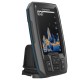 Garmin STRIKER Vivid 4cv fishfinder with CHIRP ClearVu sonar and GT20 TM transducer featuring vivid color display for boat and kayak fishing