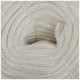 Abel double braid nylon anchor rope and stainless steel chain kit featuring 10mm white marine rope with 6mm stainless anchor chain for boats and marine anchoring