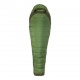 Rear view of Marmot Trestles Elite Eco 30 sleeping bag with tapered mummy shape and insulated hood designed for lightweight outdoor camping and hiking adventures