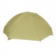 Marmot Tungsten Ultralight 2-person backpacking tent in wasabi green with waterproof rainfly lightweight design and spacious vestibule for hiking and camping