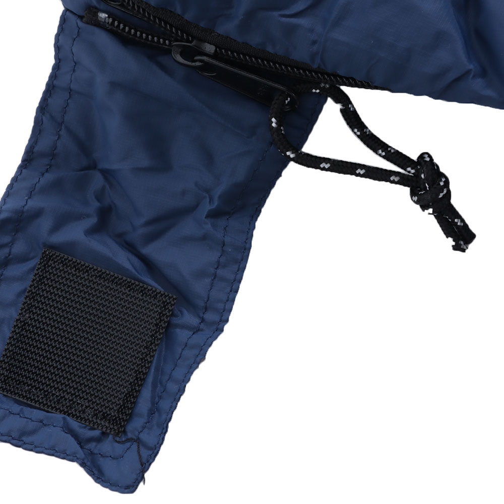 Domex Travelite Duo sleeping bag and blanket in blue with compact carry bag for camping, travel, hiking and outdoor adventures