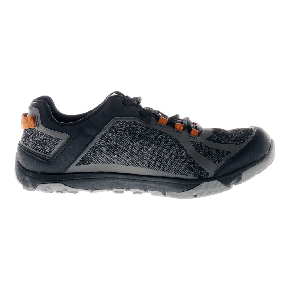 Northside Belmont Trek Mens Hiking Shoes Black Orange US9.5 Northside Belmont Trek men’s hiking shoes in black and orange featuring lightweight breathable mesh construction flexible traction sole and durable outdoor trail design