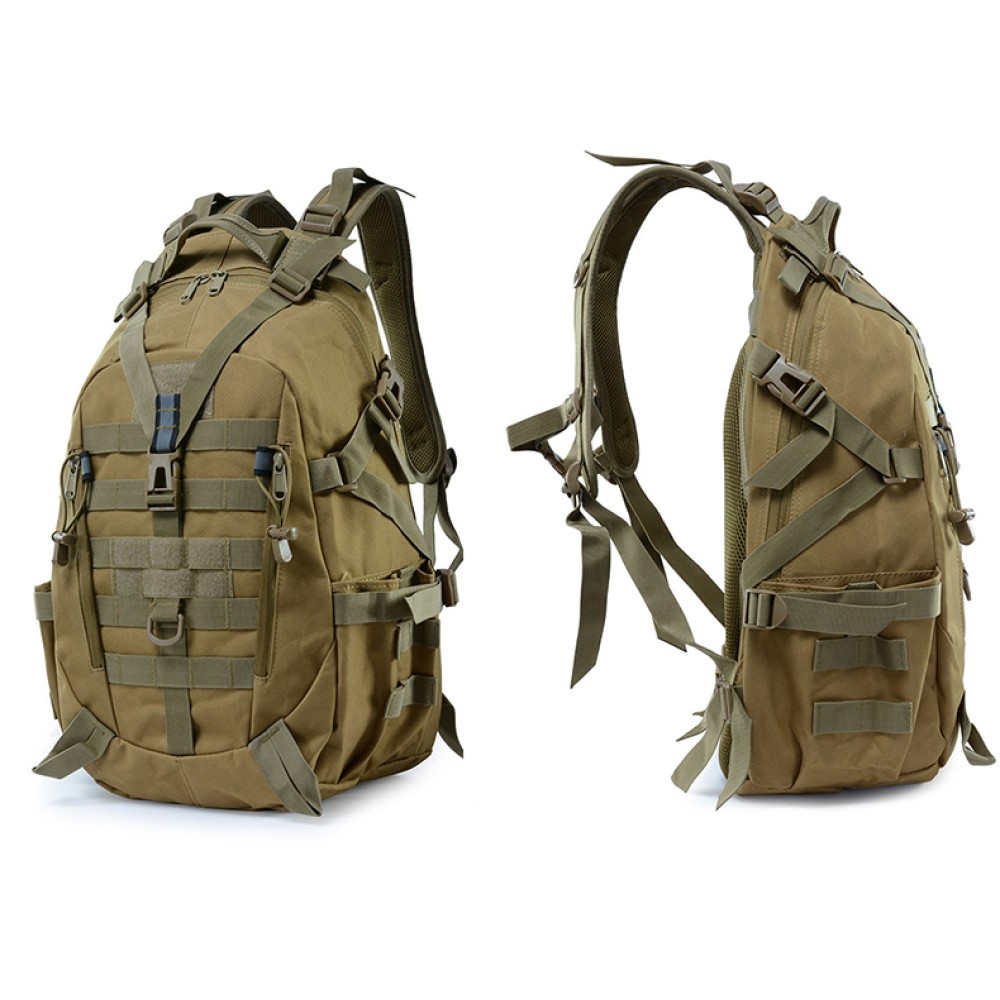Durable 40L Tactical Backpack available in various color options