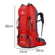 60L Hiking Backpack – Large Capacity Water-Resistant 60L Rucksack for Outdoor Adventures