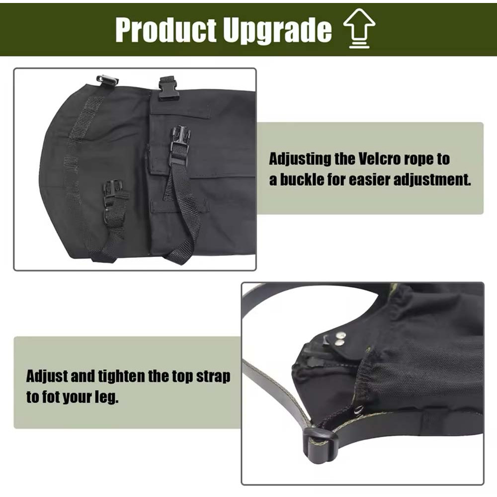 Waterproof Tactical Leg Gaiters Waterproof Tactical Leg Gaiters