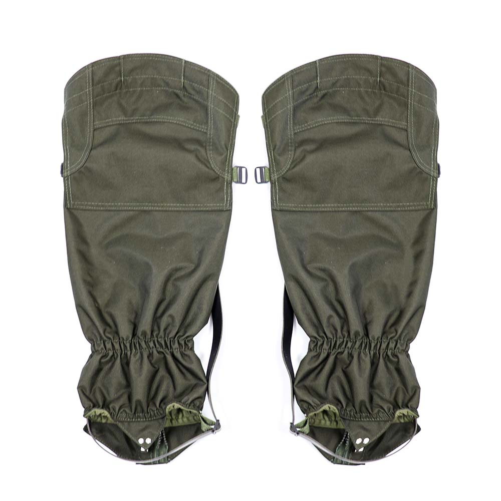 Waterproof Oxford Fabric Tactical Leg Gaiters - High-quality, adjustable, tear-resistant gaiters for hunting, camping, and outdoor activities.