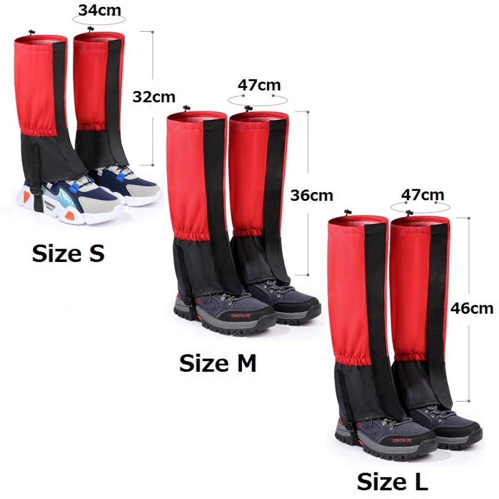 Durable and Protective Winter Hiking Gaiters