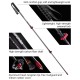 Advanced Features of Naturehike ST10 Carbon Fiber Poles Features of ST10 trekking pole including EVA grip, carbon shaft, and tungsten tip.